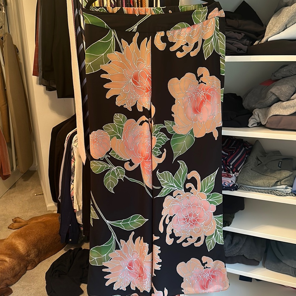 Trina Turk Flower Pants